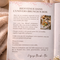 Livret brunch mensuel