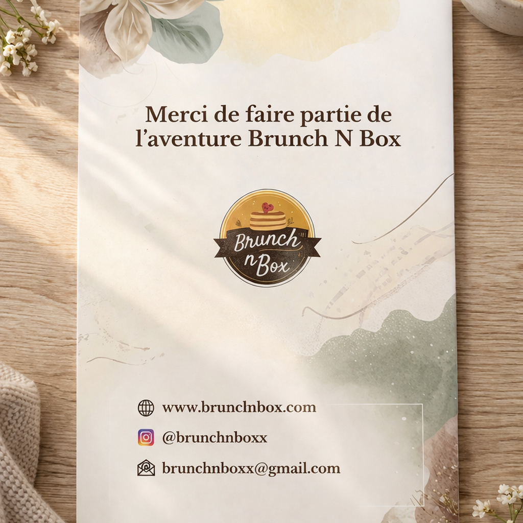 Livret brunch mensuel